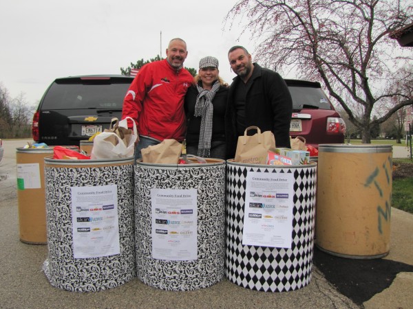 Community food drive in Brookfield, New Berlin and Elm Grove, WI