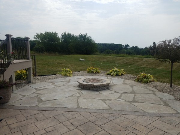 Outdoor fire pit in Brookfield, Elm Grove, New Berlin, WI